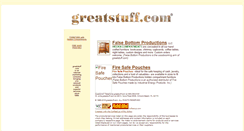 Desktop Screenshot of greatstuff.com