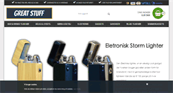 Desktop Screenshot of greatstuff.dk